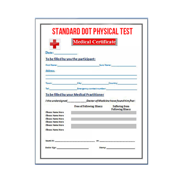 STANDARD-DOT-PHYSICAL-TEST-EXAM