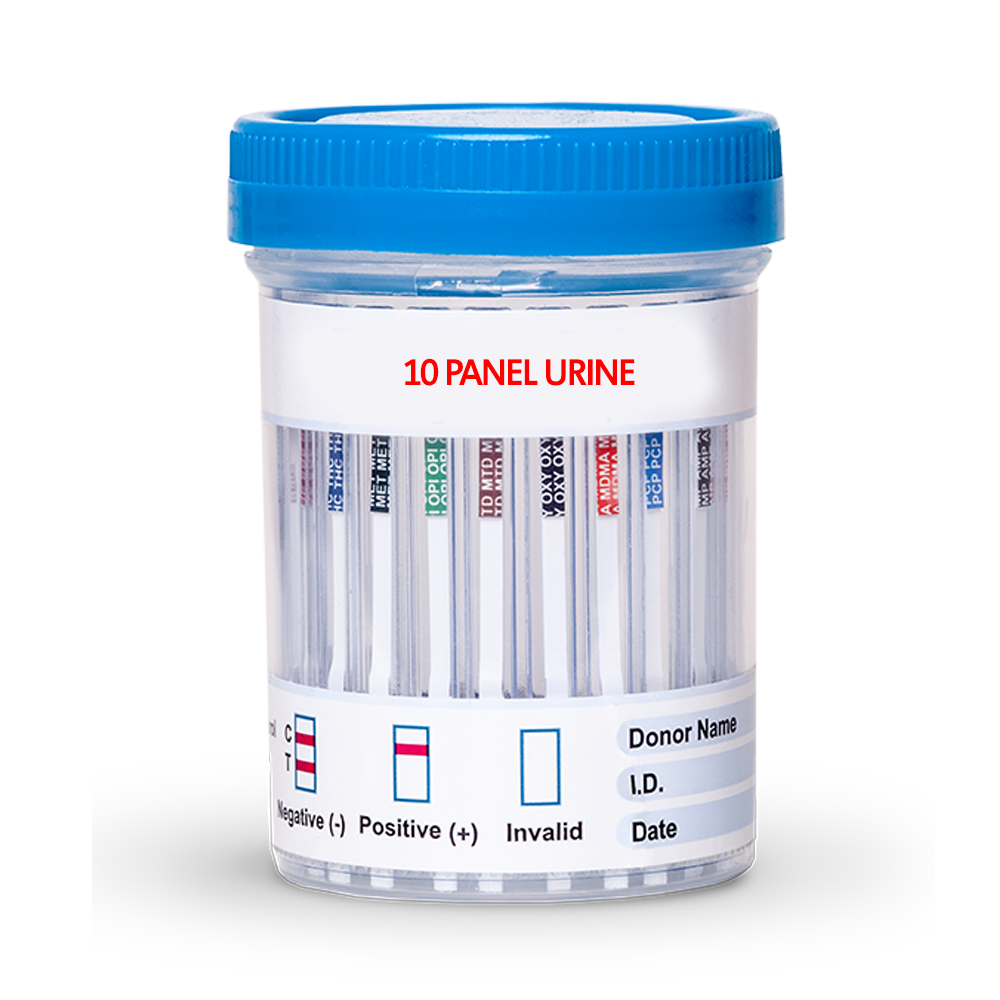 10 Panel Instant Results Smart Drug Testing